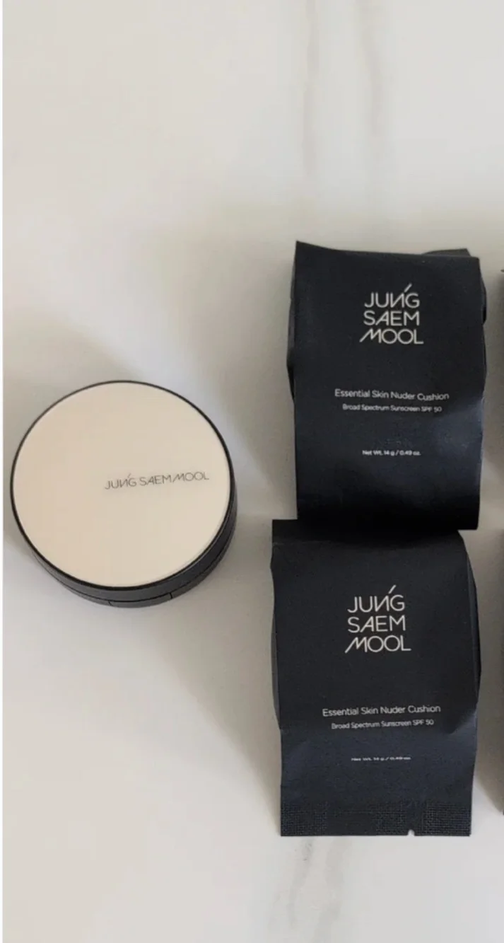 Jung Saem Mool Skin Nuder Cushion Refills & Empty Case Fair Light